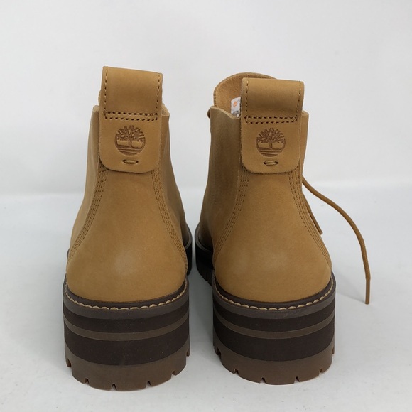 Timberland Women’s Courmayeur Valley Chukka Wheat Nubuck Boots - Size 10 - Picture 5 of 15